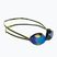 Plaukimo akiniai TYR Blackops 140 Ev Racing Mirrored fluo green/black