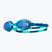 Vaikiški plaukimo akiniai TYR Swimple Tie Dye Mirrored blue/mint