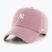 Kepuraitė su snapeliu 47 Brand MLB New York Yankees Base Runner CLEAN UP mauve
