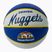 Wilson NBA Team Retro Mini Denver Nuggets krepšinio kamuolys WTB3200XBDEN 3 dydis