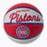 Wilson NBA Team Retro Mini Detroit Pistons krepšinio kamuolys WTB3200XBDET 3 dydis