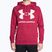 Vyriški Under Armour Rival Fleece Big Logo HD džemperiai su gobtuvais raudona ir balta 1357093