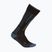 Slidinėjimo kojinės moterims Icebreaker Merino Ski+ Light OTC black/dawn/graphite