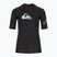 Vaikiški plaukimo marškinėliai Quiksilver All Time vallarta black