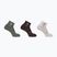 Kojinės Salomon Everyday Ankle 3 poros silver cloud/sedona sage