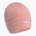 Moteriškos žieminės kepurės New Balance Knit Cuffed Beanie siuvinėtos rožinės spalvos LAH13032PIE