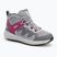 Vaikiški turistiniai batai Columbia Youth Peakfreak Rush Mid Waterproof ti grey steel/teal