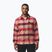 Vyriški marškiniai Columbia Windward II rich wine trapper windowpane