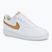 Moteriški batai Nike Court Vision Low Next Nature white/metallic gold