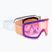 Moteriški slidinėjimo akiniai Giro Ella white bliss/rose gold/infrared