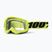 Dviračių akiniai 100 % Strata 2 fluo yellow/clear