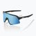 Akiniai nuo saulės 100 % S3 matte black/hiper blue multilayer mirror