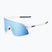 Akiniai nuo saulės 100 % S3 matte white/hiper blue multilayer mirror