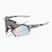 Akiniai nuo saulės 100 % Speedcraft polished translucent grey/rose gold mirror photochrom
