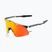 Akiniai nuo saulės 100 % Hypercraft black chrome/hiper red mirror