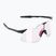 Akiniai nuo saulės 100 % Hypercraft gloss black/photochromic purple mirror