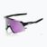 Akiniai nuo saulės 100 % S3 polished black/hiper polarized lavender mirror