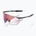 Saulės akiniai 100% Hypercraft SQ gloss light grey/rose gold mirror photochromic