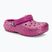 "Crocs Classic Lined Glitter Clog fuchsia fun/multi" vaikiškos šlepetės