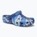 "Crocs Classic Marbled Clog" mėlynos spalvos šlepetės