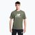 New Balance Essentials Stacked Logo Co vyriški treniruočių marškinėliai žali MT31541DON