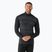 Vyriški termoaktyvūs marškinėliai ilgomis rankovėmis Smartwool Merino 250 Baselayer 1/4 Zip Boxed black color shift