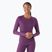 Moteriški termoaktyvūs marškinėliai Smartwool Merino 250 Baselayer Crew Boxed purple iris heather
