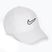 Kepurė su snapeliu Nike Club Unstructured Swoosh white/white