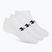 Kojinės Under Armour Training Cotton No Show 3 poros white/white/black