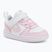 Vaikiški batai Nike Court Borough Low Recraft white/pink foam