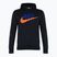 Vyriškas džemperis Nike Club Fleece Hoodie black/safety orange