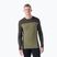 Vyriški termoaktyvūs marškinėliai Smartwool Classic Thermal Merino Base Layer Colorblock Crew Boxed moss