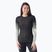 Moteriški termoaktyvūs marškinėliai Smartwool Intraknit Thermal Merino Base Layer Pattern Crew juodi