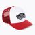 Vyriška kepurė Vans Classic Patch Curved Bill Trucker racing red