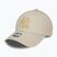 Moterų New Era Metallic Logo 9Forty New York Yankees beisbolo kepuraitė šviesiai smėlio spalvos