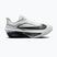 Vyriški bėgimo batai Nike Zoom Fly 6 white/smoke grey/metallic silver/black