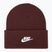 Vaikiška žieminė kepurė Nike Peak burgundy crush/white