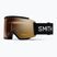 Slidinėjimo akiniai Smith Squad XL black/chromapop pro photochromic gold mirror
