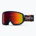 Slidinėjimo akiniai Smith Transfer S3 midnight geo alpine/red solx mirror antifog