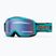 Vaikiški slidinėjimo akiniai Smith Daredevil S1 tropic kidding/blue sensor mirror antifog