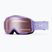 Vaikiški slidinėjimo akiniai Smith Daredevil S2 light lavender dot clouds/ignitor mirror antifog