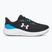 Vyriški bėgimo batai Under Armour Charged Pursuit 4 black/electric blue/white