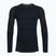 Vyriškas termoaktyvus marškinėlis ilgomis rankovėmis Smartwool Intraknit Thermal Merino Baselayer Colorblock Crew deep navy/charcoal