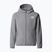 Vaikiškas flisinis džemperis The North Face Teen Glacier Full Zip Hoodie mid grey heather