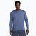 Vyriški bėgimo marškinėliai ilgomis rankovėmis Nike Miler Dri-Fit UV diffused blue