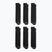 Kojinės  Jordan Everyday Cushioned Crew 6 pairs black/white
