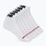 Kojinės New Balance Everyday Low Cut 6 pairs white