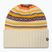 Moteriška žieminė kepurė New Era Rail Isle Cuff Knit Beanie light beige
