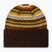 Moteriška žieminė kepurė New Era Rail Isle Cuff Knit Beanie dark brown