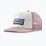 Kepurė su snapeliu Patagonia P-6 Logo Trucker white w/quiet violet
